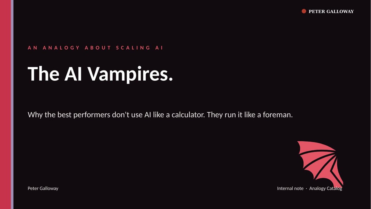 The AI Vampires cover